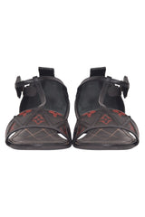 Louis Vuitton Monogram Leather Sandals