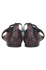 Louis Vuitton Monogram Leather Sandals