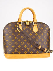 Louis Vuitton Monogram Mm Alma Bag