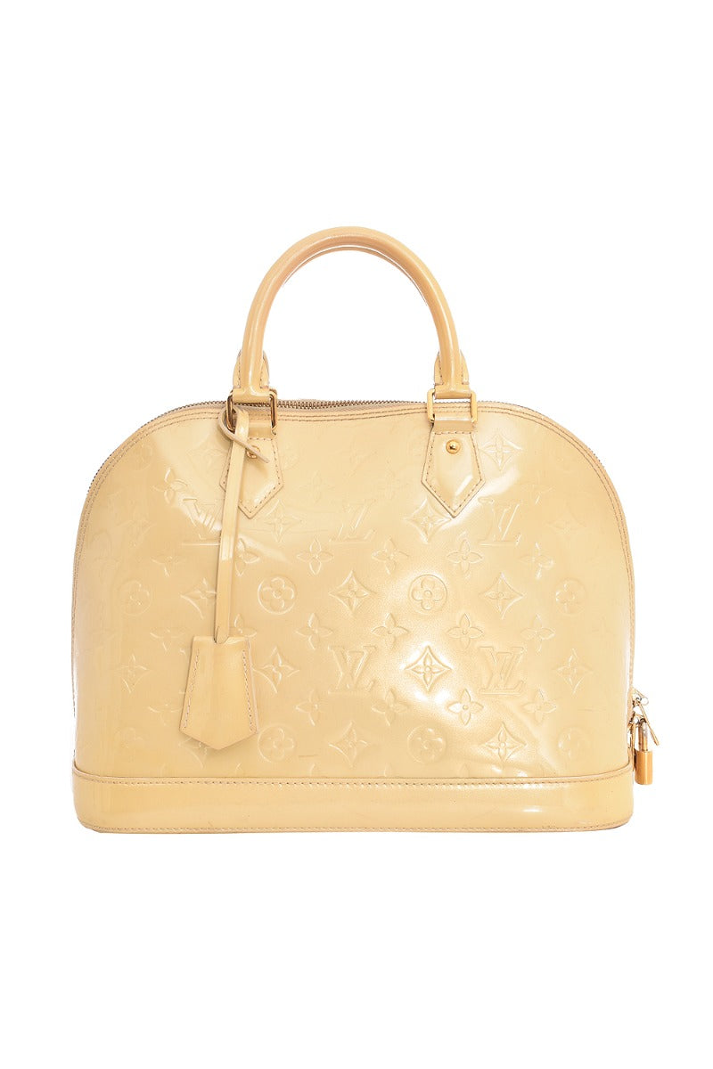 Louis Vuitton Monogram Vernis Alma Pm Bag