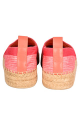 Louis Vuitton Pink Shore Postcard Espadrilles