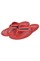 Louis Vuitton Red Leather Slippers