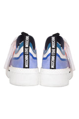 Love Moschino Colorblock Lace Up Sneakers