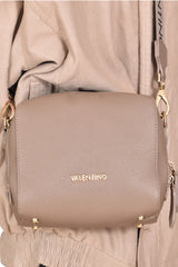 Mario Valentino Taupe Pattie Camera Bag