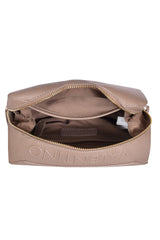 Mario Valentino Taupe Pattie Camera Bag