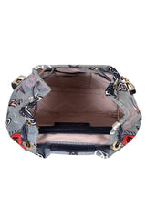 Michael Kors Beacon Small Embroidered Backpack