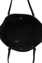 Michael Kors Black Snake Print Handbag