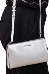 Michael Kors Crossbody Silver Bag