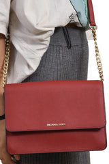 Michael Kors Daniela Saffiano Leather Crossbody Bag