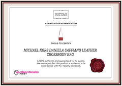 Michael Kors Daniela Saffiano Leather Crossbody Bag