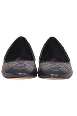 Michael Kors Dylyn Logo & Ballet Flats