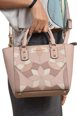Michael Kors Floral Pink Sandrine Bag