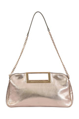 Michael Kors Gold Berkley Clutch