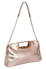 Michael Kors Gold Berkley Clutch