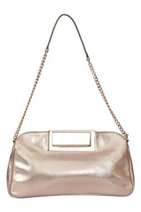 Michael Kors Gold Berkley Clutch