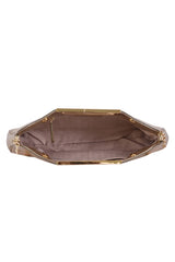 Michael Kors Gold Berkley Clutch