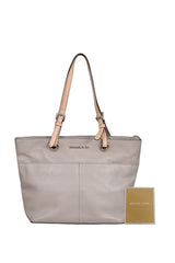 Michael Kors Gray Saffiano Leather Tote Bag