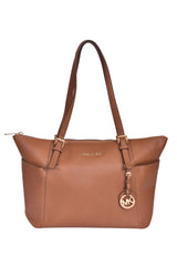 Michael Kors Jet Set Itembrown Leather Tote Bag