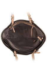 Michael Kors Jet Set Leather Tote Bag