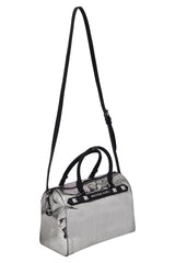 Michael Kors Kara Metallic Duffle Signature Handbag
