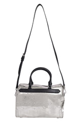Michael Kors Kara Metallic Duffle Signature Handbag