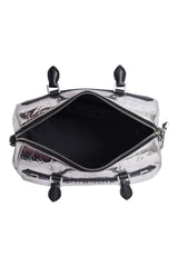 Michael Kors Kara Metallic Duffle Signature Handbag