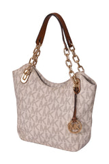 Michael Kors Lilly Vanilla Monogram Tote