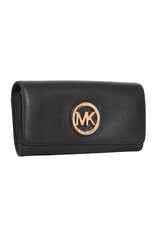 Michael Kors Logo Black Wallet