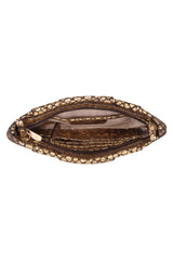 Michael Kors Webster Metallic Ruched Bag