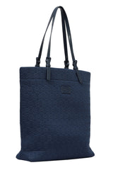 Michael Kors Monogram Blue Tote Bag