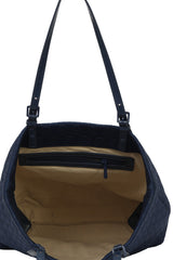 Michael Kors Monogram Blue Tote Bag