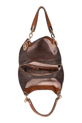 Michael Kors Monogram Fulton Hobo Bag