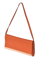 Michael Kors Orange Leather Sling Bag