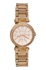 Michael Kors Parker White Dial Analog Watch