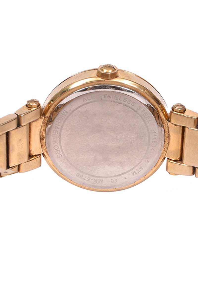 Michael Kors Parker White Dial Analog Watch