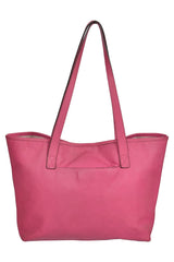 Michael Kors Pink Leather Tote Bag
