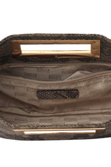 Michael Kors Python Clutch