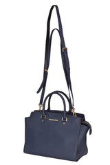 Michael Kors Selma Medium Saffiano Leather Satchel Bag