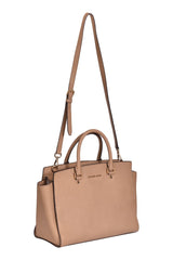 Michael Kors Selma Medium Top Zip Satchel Crossbody Bag