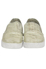 Michael Kors Silver Ivy Sneakers