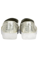 Michael Kors Silver Ivy Sneakers