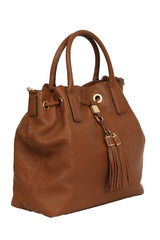 Michael Kors Tan Tassel Leather Handbag