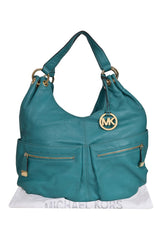 michael-kors-teal-shoulder-bag
