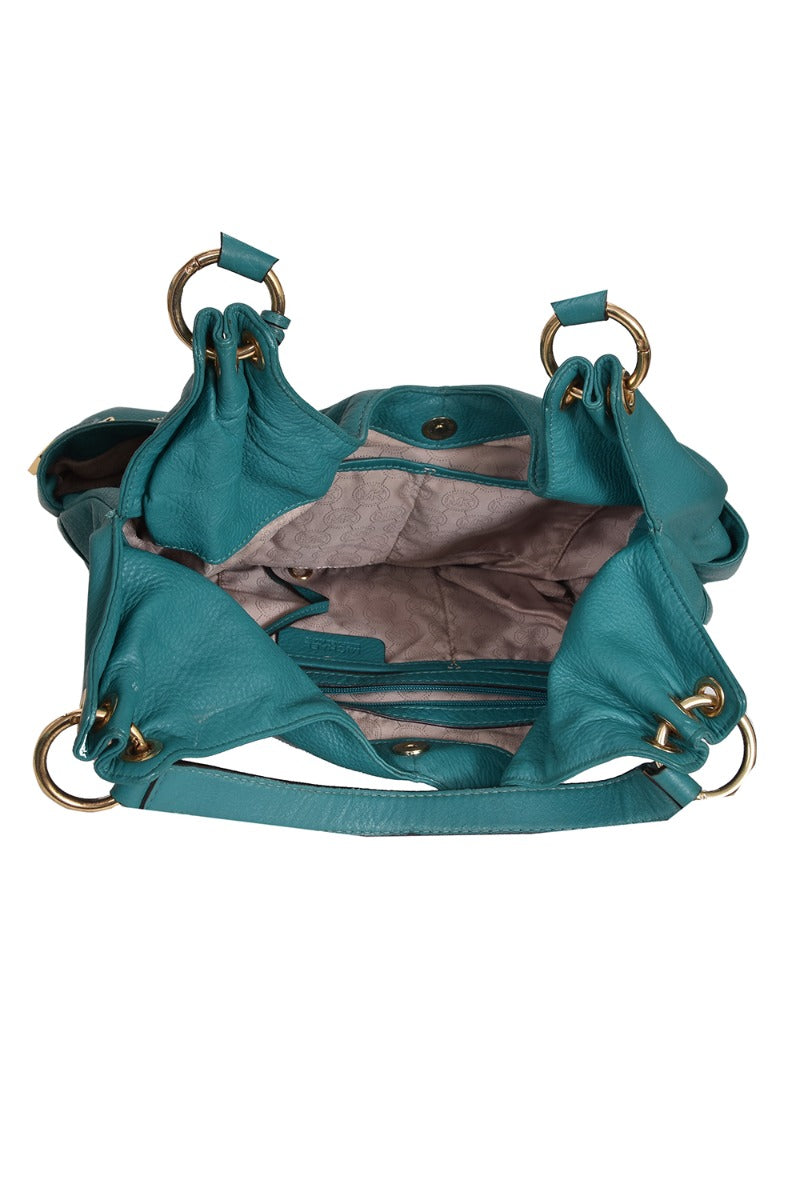 michael-kors-teal-shoulder-bag