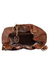 Micheal Kors Camden Leather Tassel Hobo Bag