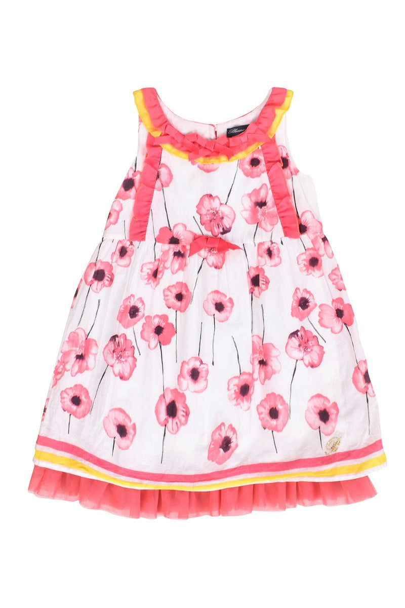 Miss Blumarine Floral Dress