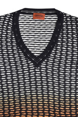 Missoni V-Neck Ombre Sweater
