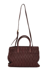 Miu Miumatalesse Leather Tote Bag