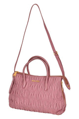 Miu Miu Matelass Leather Tote Bag