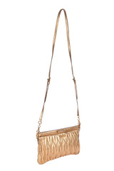 Miu Miu Matelasse Leather Sling Bag